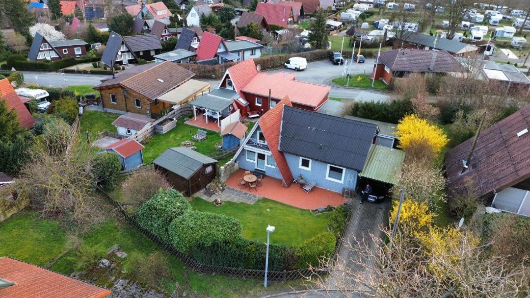 Behagliches Nurdachhaus Im Ferienhausgebiet Langelsheim Ngoại thất bức ảnh